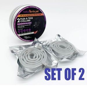 Naturients Flea Tick Collar For Dog 2 PACK 16month